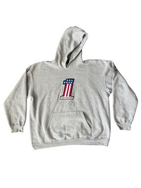 Harley Davidson #1 American flag logo Hoodie